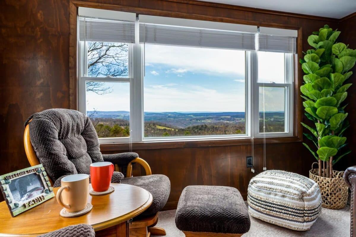Mountaintop Views, Hot Tub, Deck, Fire Pit & Wifi Augusta Exterior foto