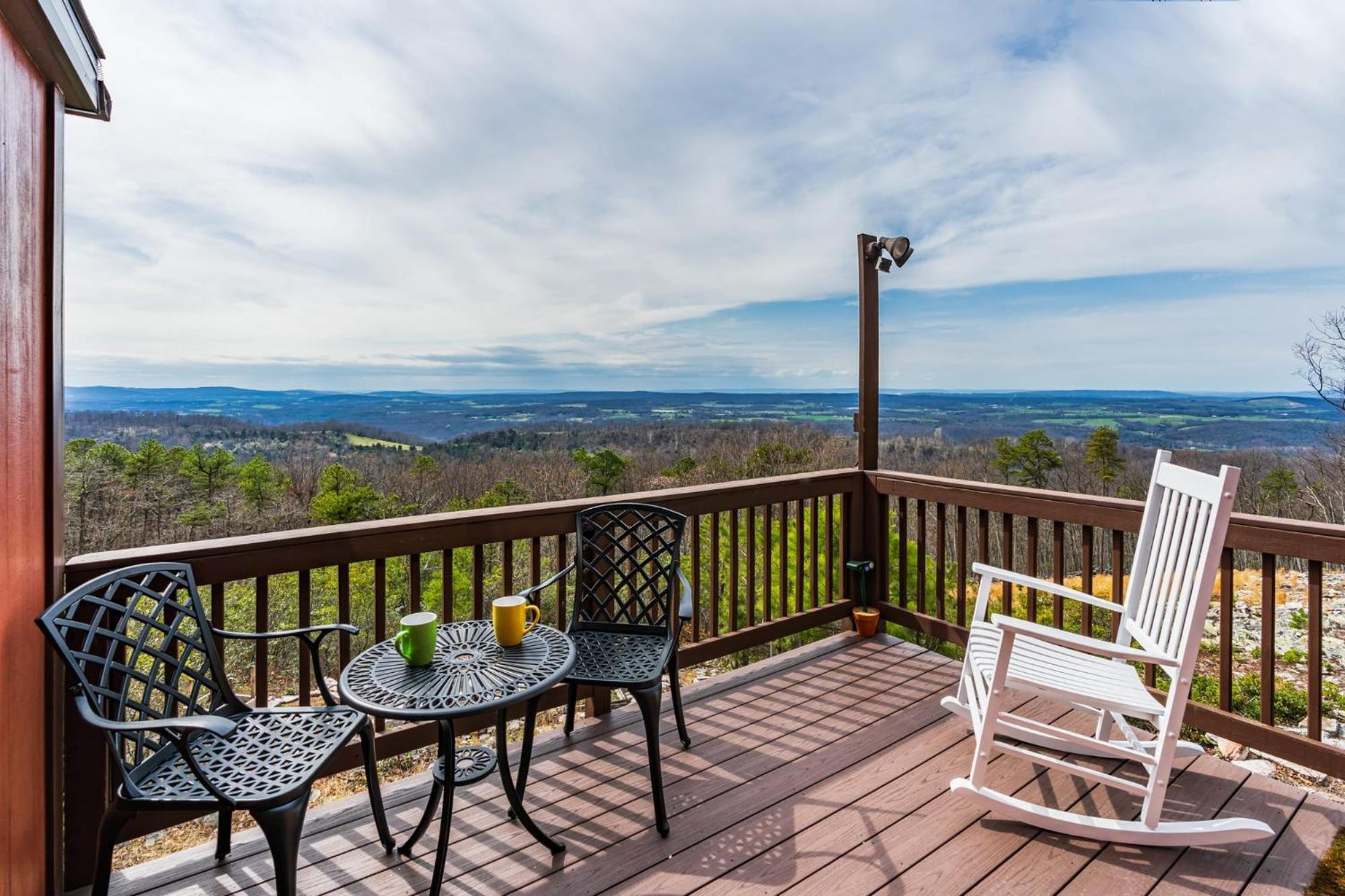 Mountaintop Views, Hot Tub, Deck, Fire Pit & Wifi Augusta Exterior foto